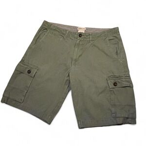 Women’s Green Cargo Shorts